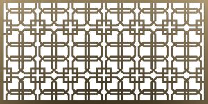 Lézervágott lemez geometrikus minta 32