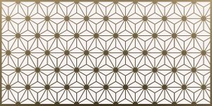 Lézervágott lemez geometrikus minta 15