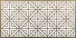 Lézervágott lemez geometrikus minta 24