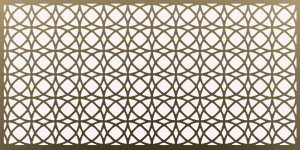 Lézervágott lemez geometrikus minta 25