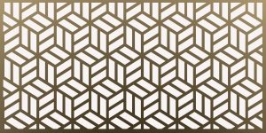 Lézervágott lemez geometrikus minta 26