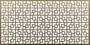 Lézervágott lemez geometrikus minta 28