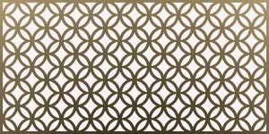 Lézervágott lemez geometrikus minta 04
