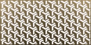 Lézervágott lemez geometrikus minta 09